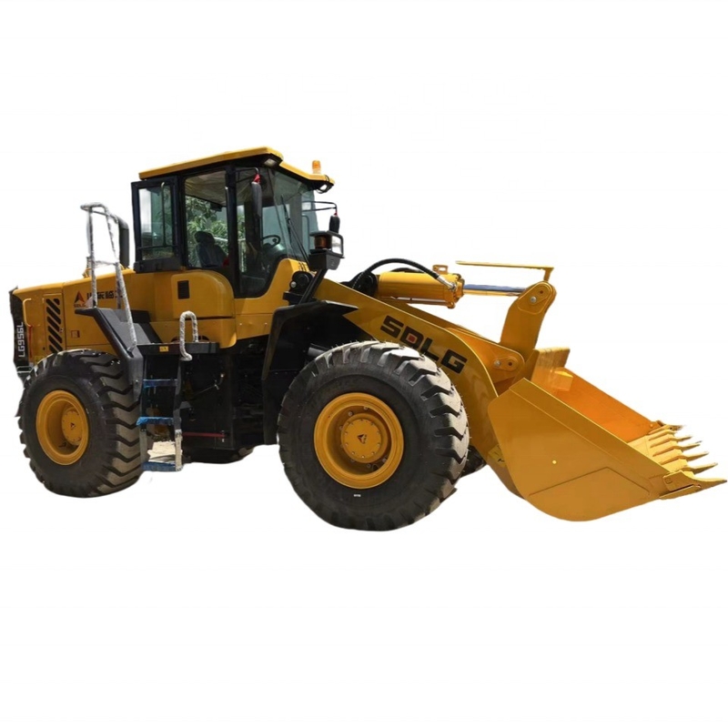 Tipo di ruota mobile Giappone Macchina originale Lovol caricatore di ruote usate SDLG956L Motore HINO