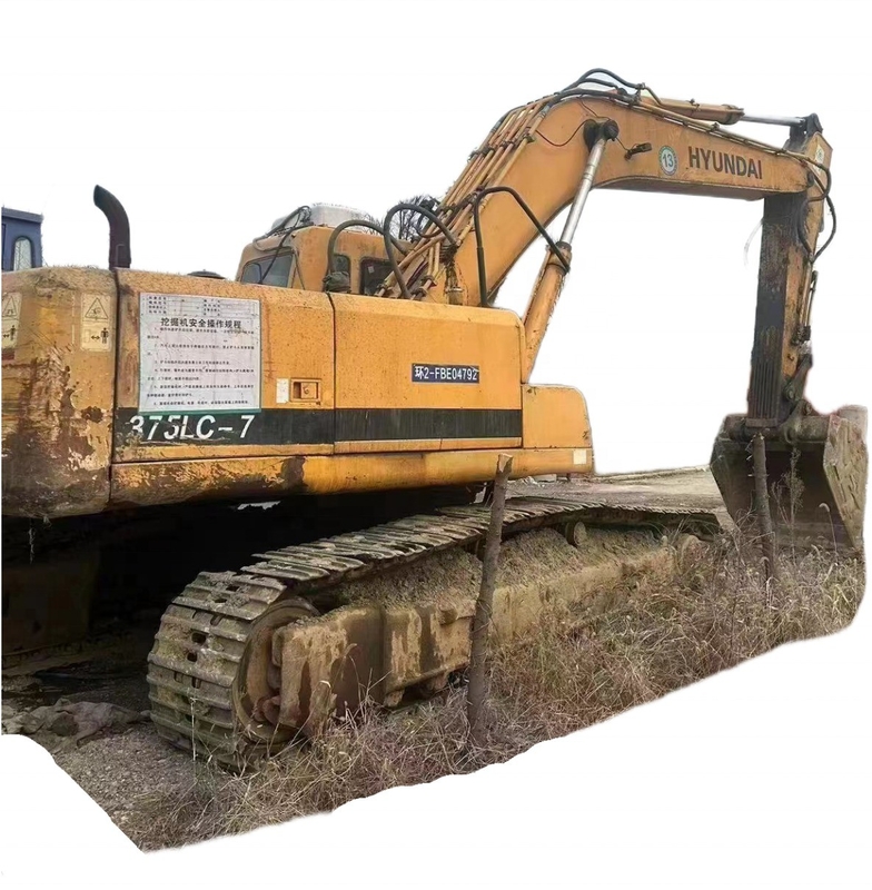 37 TON Corea EPA Motore Hyundai375LC Escavatore idraulico Escavatore originale con vernice usata