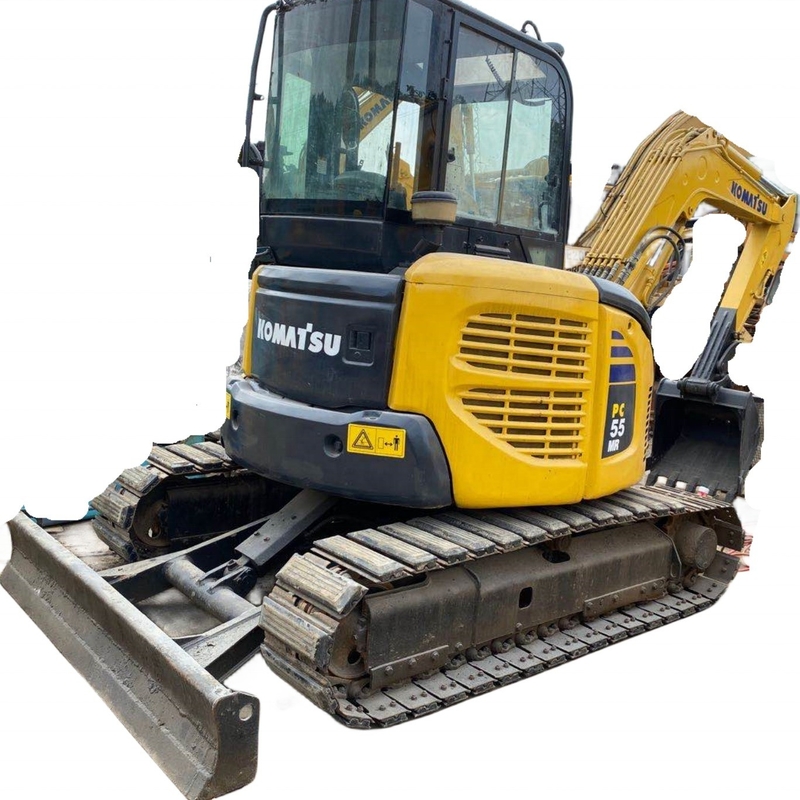 Usato Originale Giappone 5T Mini Escavatore Komatsu PC55 EPA Motore Buone condizioni Shanghai