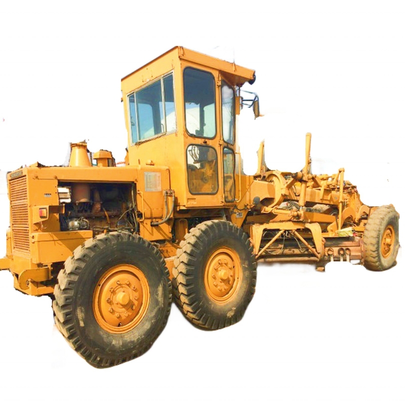 Macchina usata Giappone Vernice originale Komatsu GD505A 20ton Grader in Giappone con motore CAT