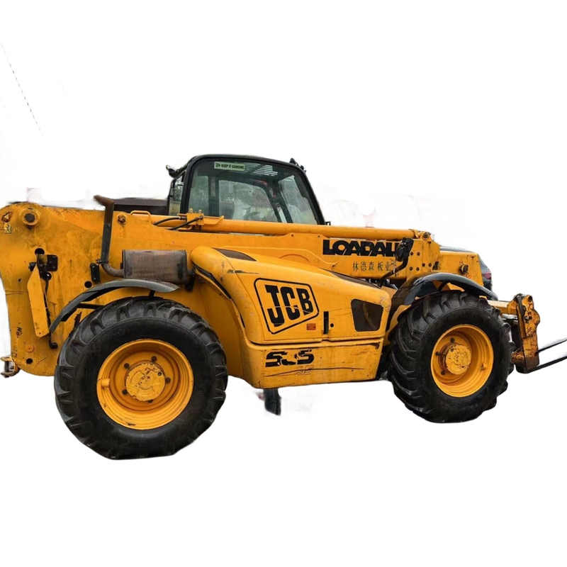 JCB 505 Used forklift di seconda mano con tipo a ruote mobili e altra capacità di secchio