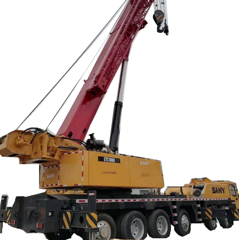 Granata da 100 tonnellate SANY STC1000 con vernice originale e motore EPA in buone condizioni