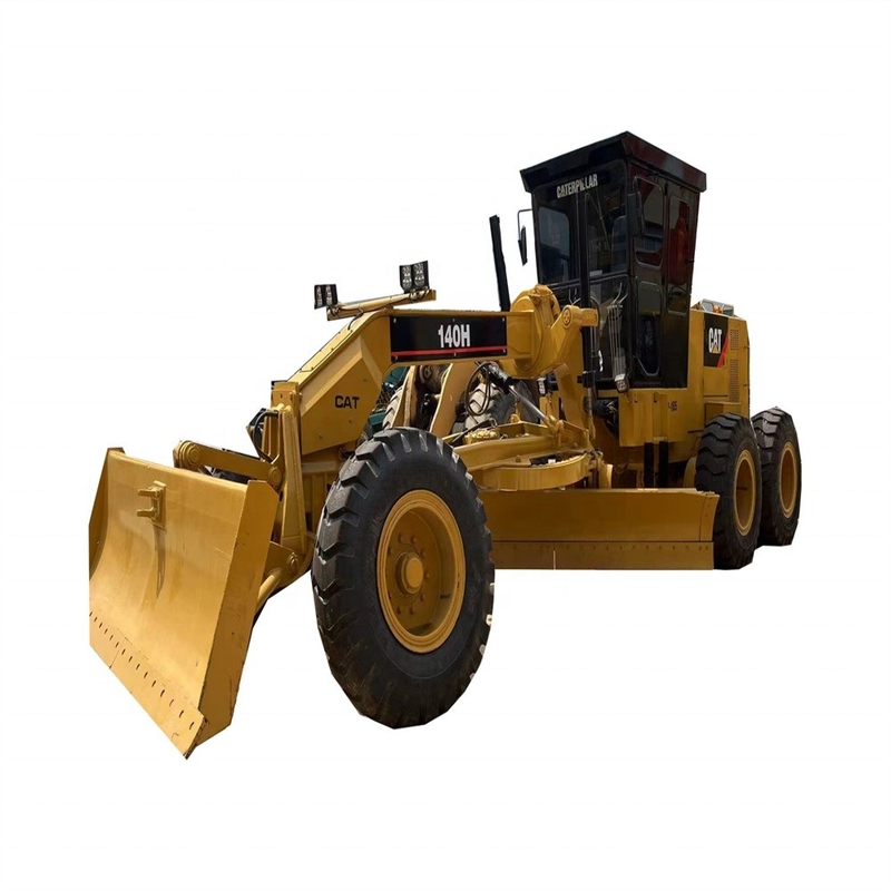Giappone Caterpillar 140H Motor Grader originale usato per la costruzione di orari di lavoro ridotti