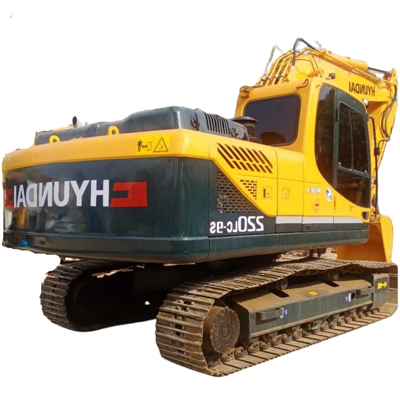 Escavatore Hyundai 220LC-9S usato 20 tonnellate con capacità di secchio di 0,3 m3 in Corea