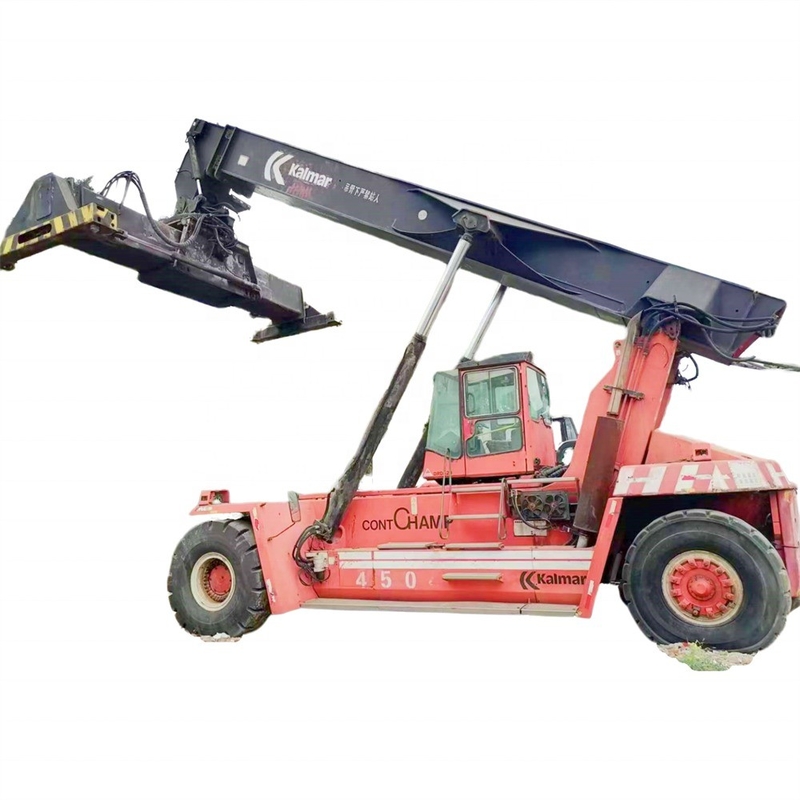 70000 KG Peso Kalmar DRF450 Used Reach Stacker a Shanghai 45 tonnellate