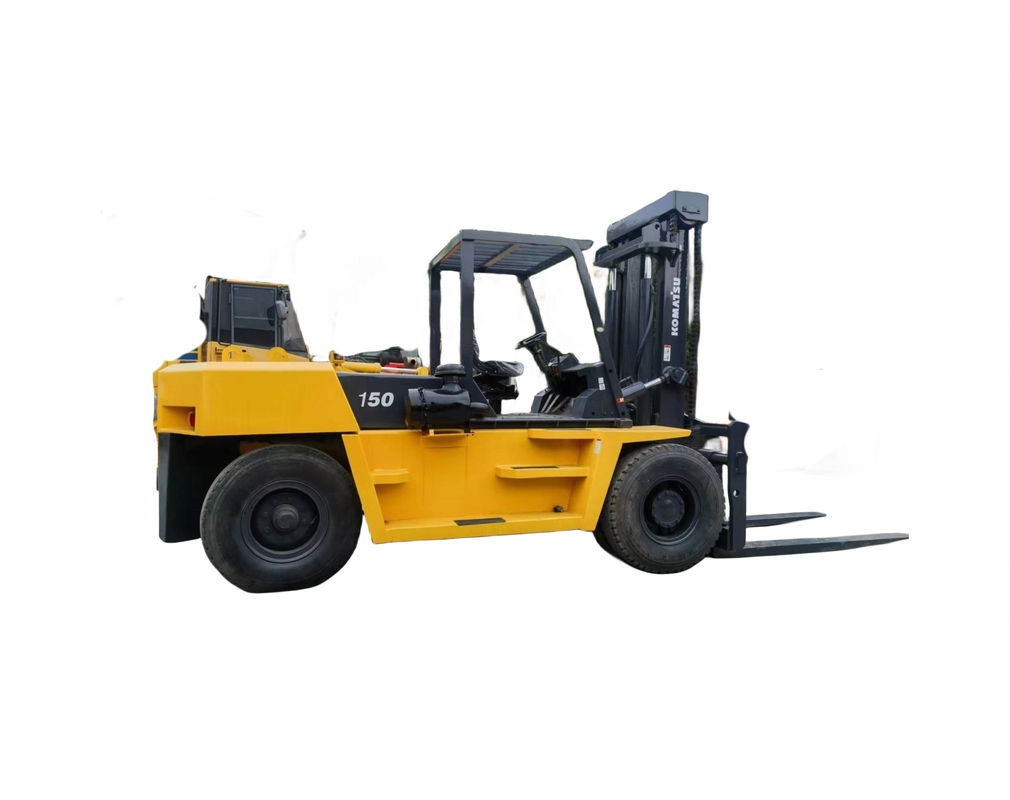 Giappone Originale Komatsu FD 150 carrello elevatore da 15 tonnellate in buone condizioni con lunghezza di forcella 1200 mm