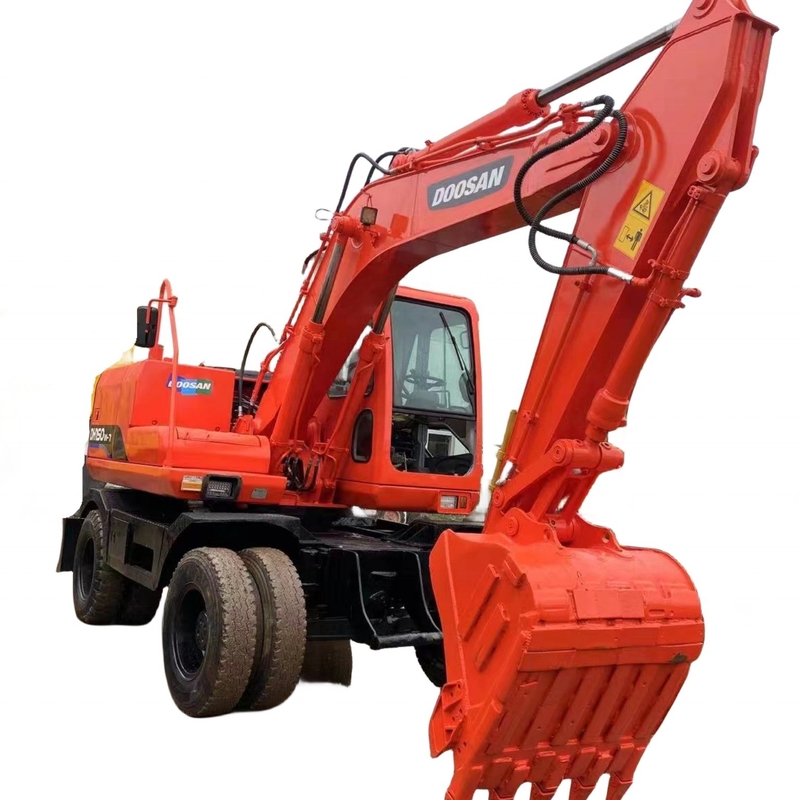 Giappone Doosan DH150W-7 Digger con vernice originale e capacità di secchio di 0,1 m3 in Giappone