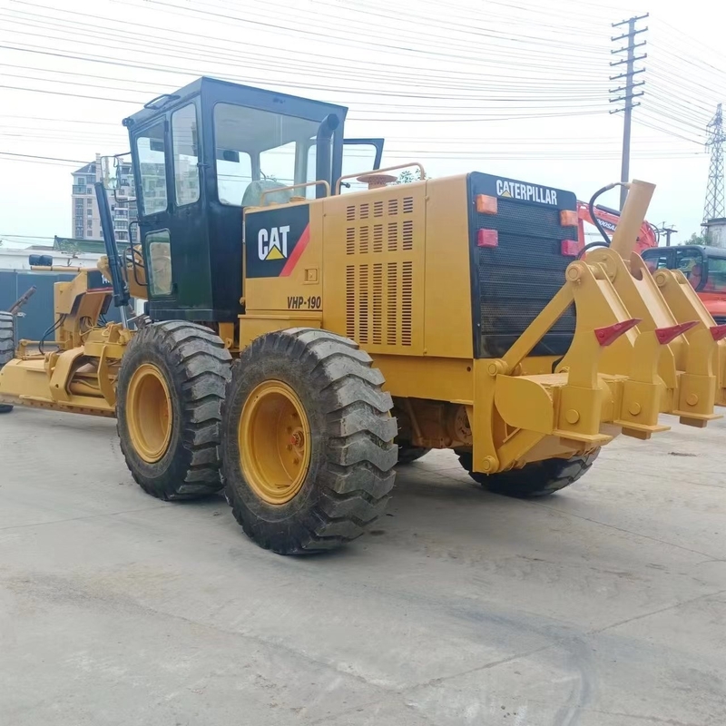 CAT140K Motor Grader di seconda mano colore originale Ingegneria usata Macchine da costruzione