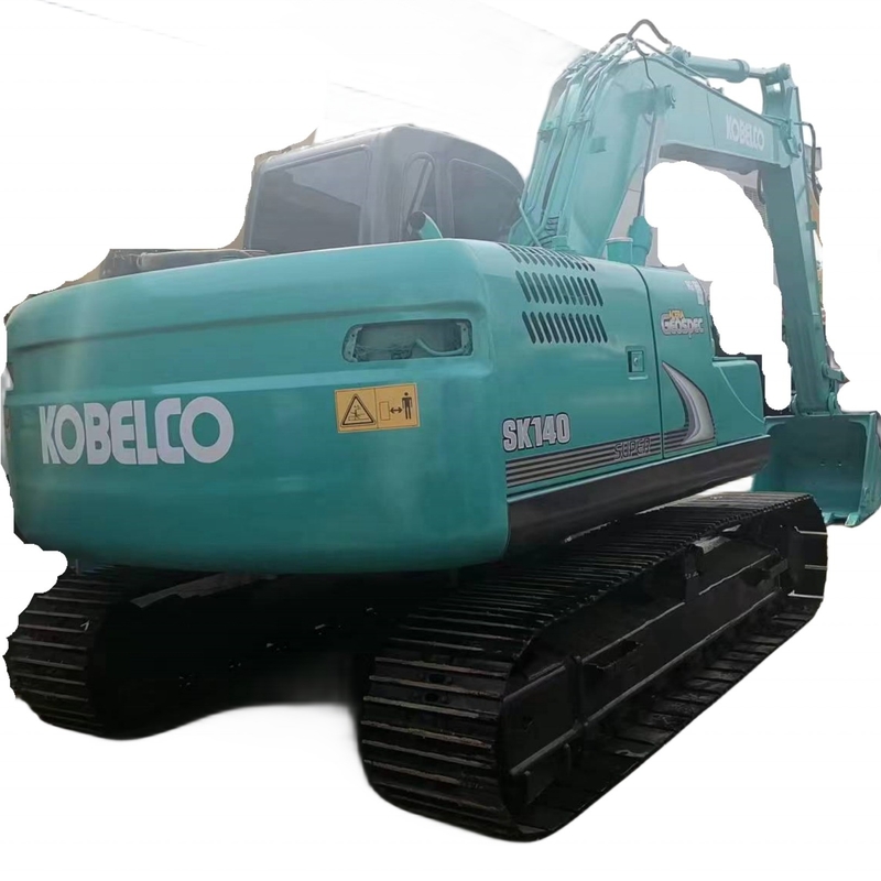 Escavatore usato Kobelco SK140 con vernice originale e 0.1m3 di capacità di secchio dal Giappone