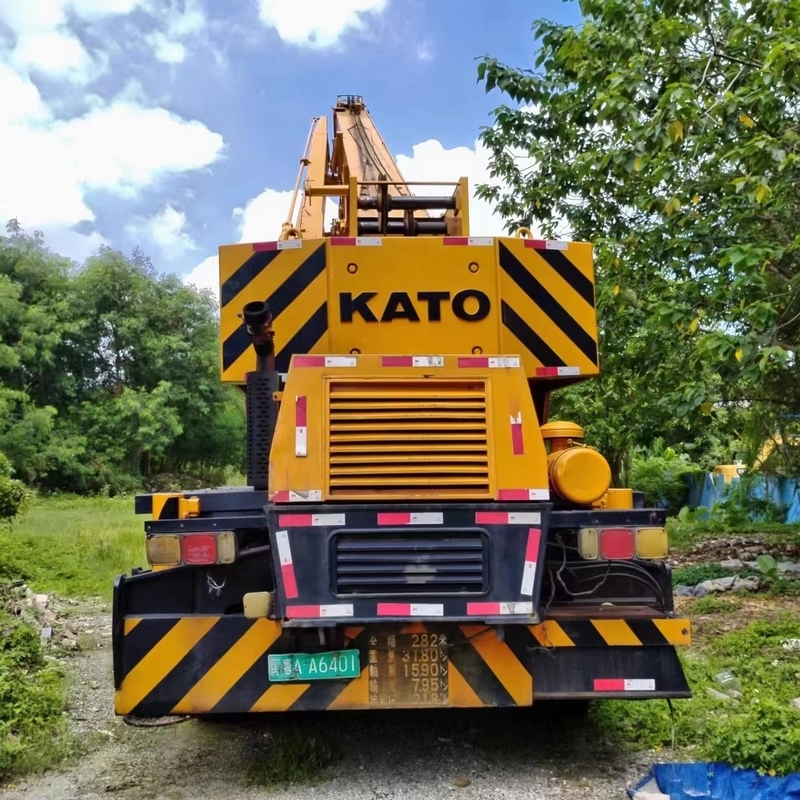 Kato KR-35H gru usata con motore giapponese e peso operativo di 35 tonnellate in forte domanda