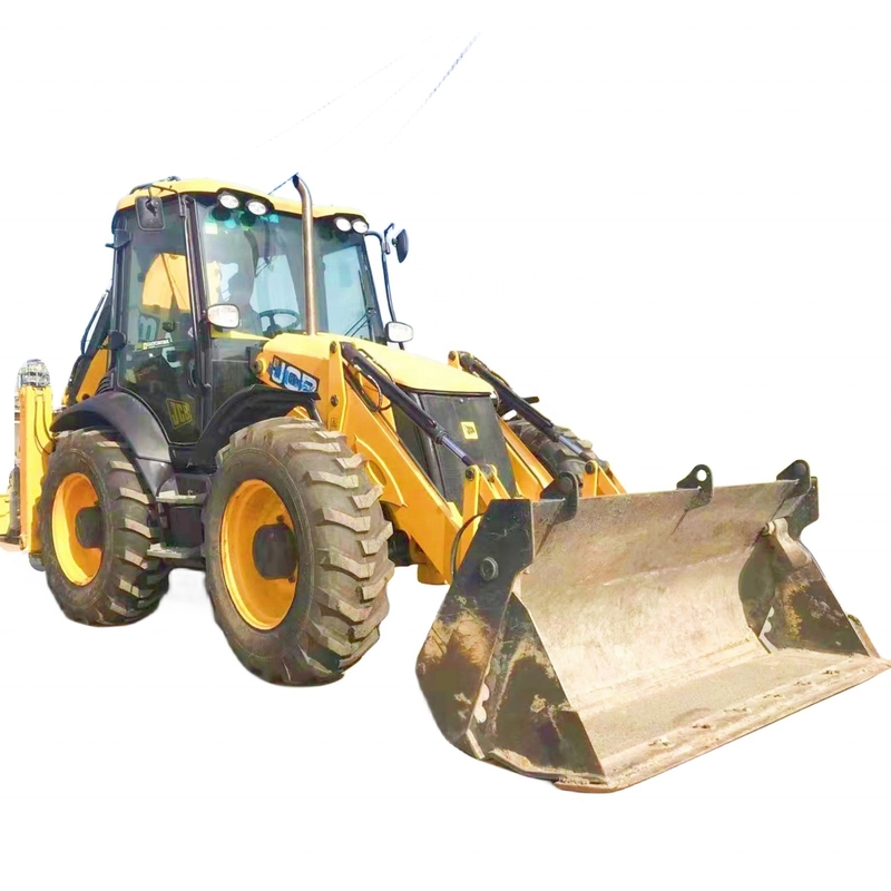 Jcb 4CX caricatore di retroescalatore usato da 20 tonnellate giapponese caricatore di vernice originale caricatore a ruote mobile