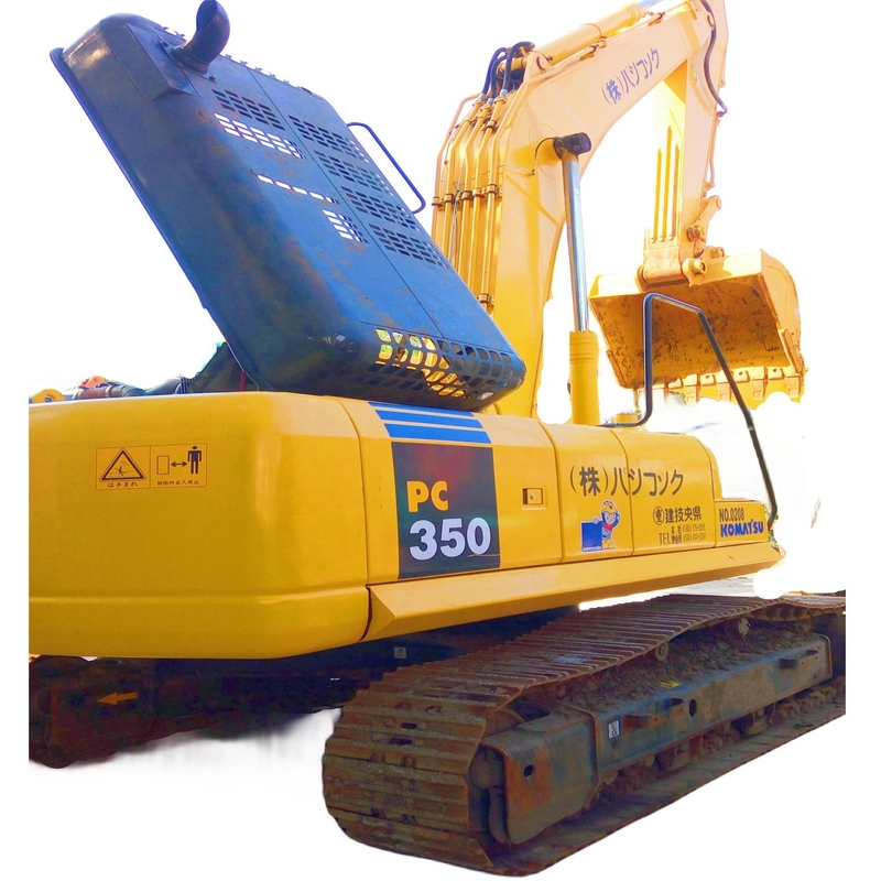 Komatsu PC350 Escavatore usato Giappone Vernice originale 35ton Komatsu Crawler Escavatore