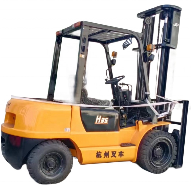 Motore originale Hangcha H35 3,5 tonnellate con clip di mattoni Usato carrello elevatore 3000 KG Peso fatto