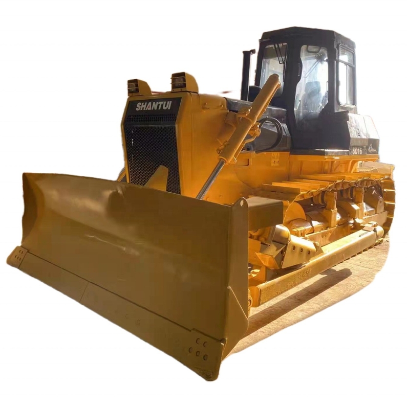 Bulldozer Shantui usato SD16 con vernice originale e motore EPA in buone condizioni
