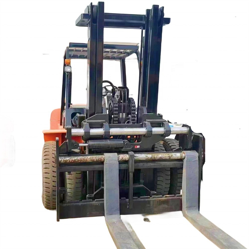 Mini carrello elevatore diesel da 7 tonnellate CPCD70 con allegato colore originale e competizione calda