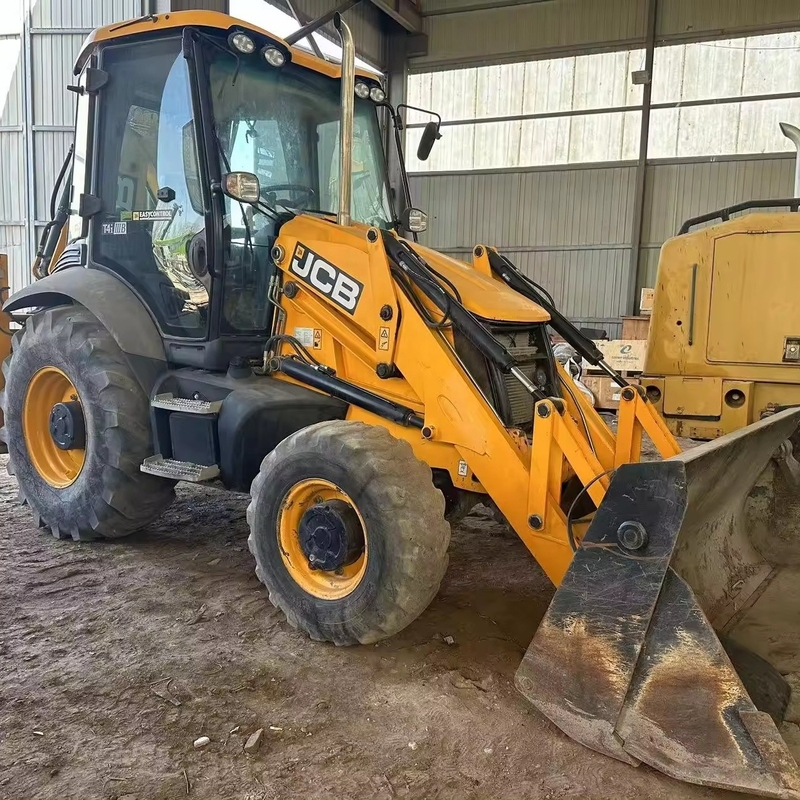 Giappone Original Paint JCB 3CX Backhoe Loader con motore CAT in ottime condizioni