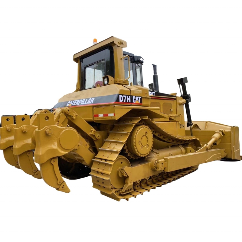 Giappone Originale Caterpillar D7H Bulldozer usato da 15 tonnellate con capacità di dozing di 4m3 in Giappone