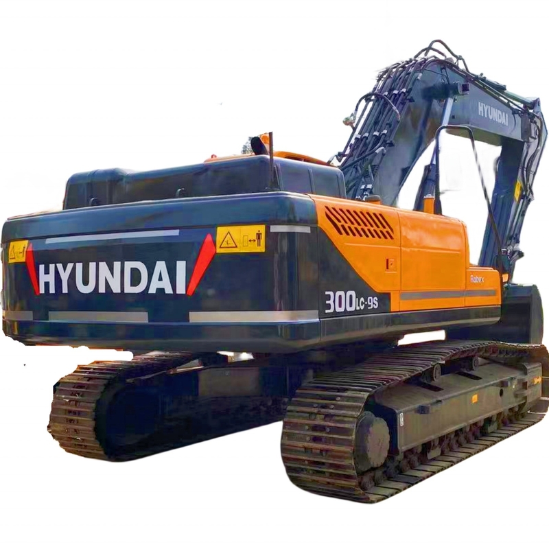 Corea Used Digger Hyundai 300LC-9S Original Paint Completamente idraulico Sistema di scavo
