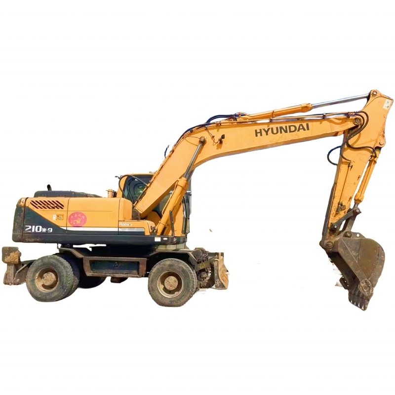 Vernice originale Hyundai 210W-9 Escavatore 21000 kg Peso della macchina Liyuan pompa idraulica