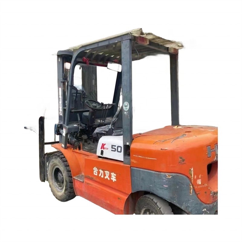 K50 5 tonnellate di carrello elevatore a forchetta diesel Elicottero per carrello elevatore con 0-2000 ore di lavoro