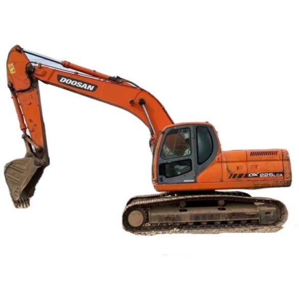 Buone condizioni 2019 Doosan DX225LCA 22 tonnellate escavatore Corea del Sud Prodotto colore originale