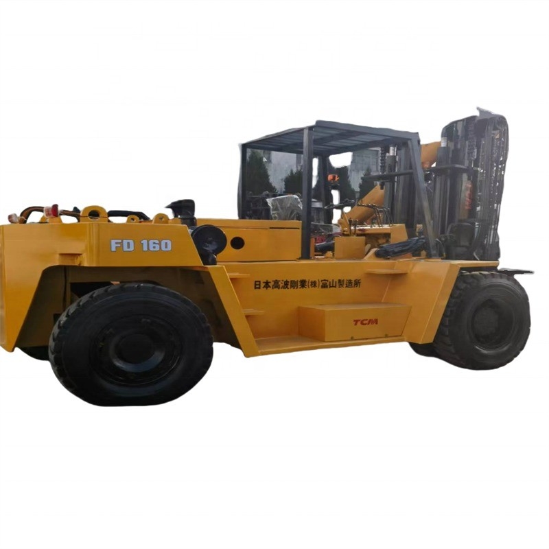 Forklift multifunzionale usato TCM diesel FD160 Forklift 16TON per l'edilizia a Shanghai