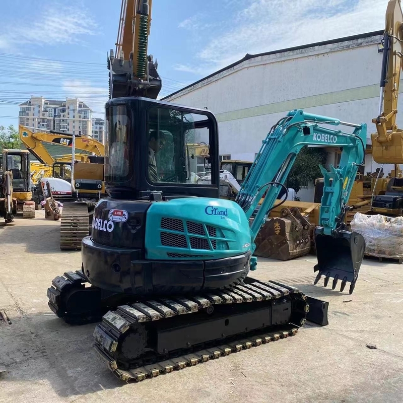 2021 Kobelco SK55R 5 tonnellate escavatore con motore originale e in buone condizioni a Shanghai