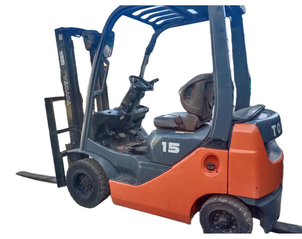 Used Diesel Power Toyota FD15 Mini forklift Excellent working condition 1,5 Ton