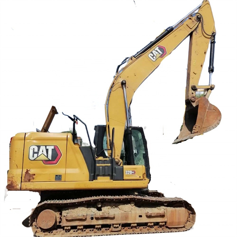 Escavatori di tipo mobile a trascinatore CAT 320GC con cilindro idraulico TOSHIBA