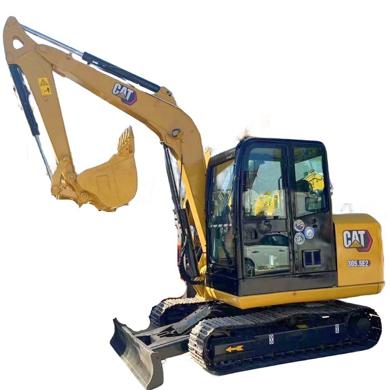 Macchine per il movimento della terra Cat 305.5e2 Mini Escavatore Caterpillar con motore CAT originale