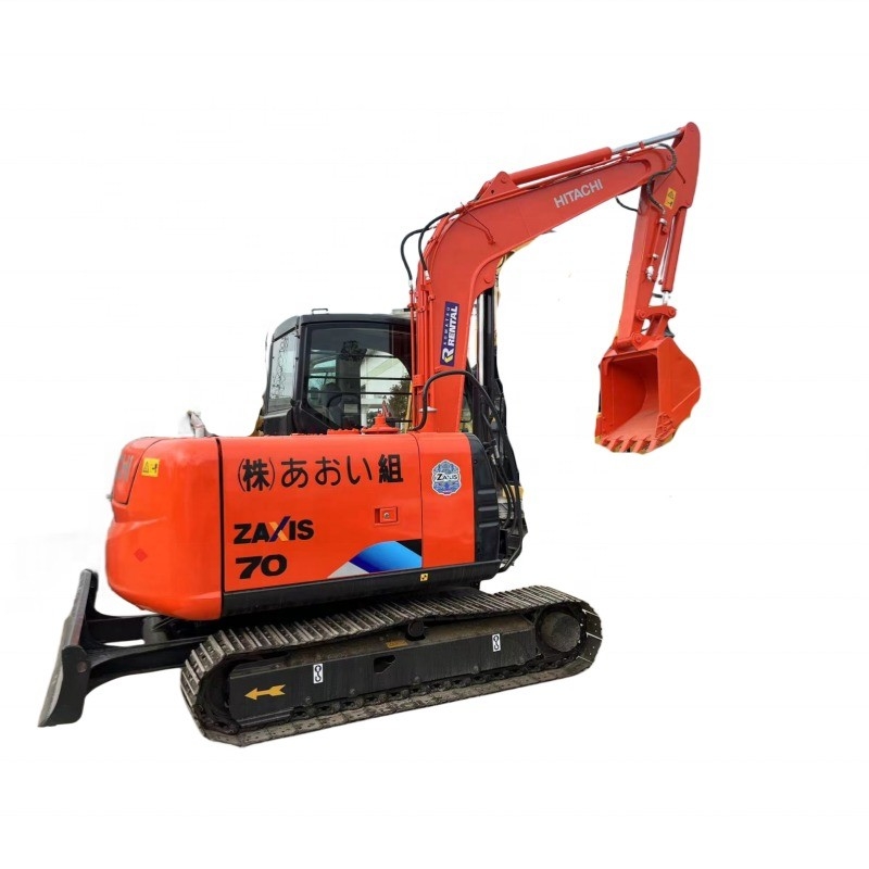 Usato Hitachi ZX70 escavatore vernice originale Giappone EPA Motore con cilindro idraulico CAT