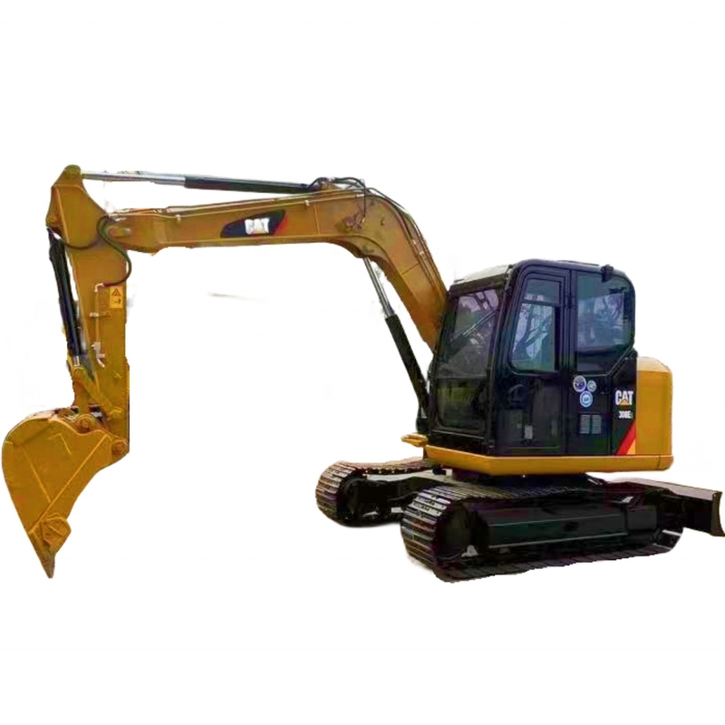 Escavatore a trascinatore usato CAT308E2 Peso operativo di 8 tonnellate Perfetto per cantieri