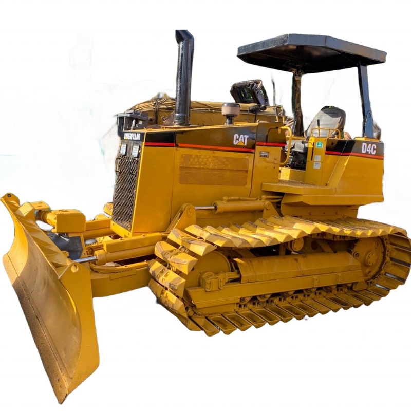 Bulldozer originale 100% giapponese Caterpillar CAT D4C con buone prestazioni e prezzi accessibili