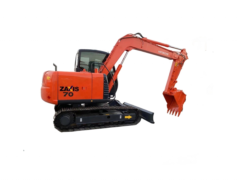 Escavatore usato Hitachi ZX70 con poche ore di lavoro e buone prestazioni