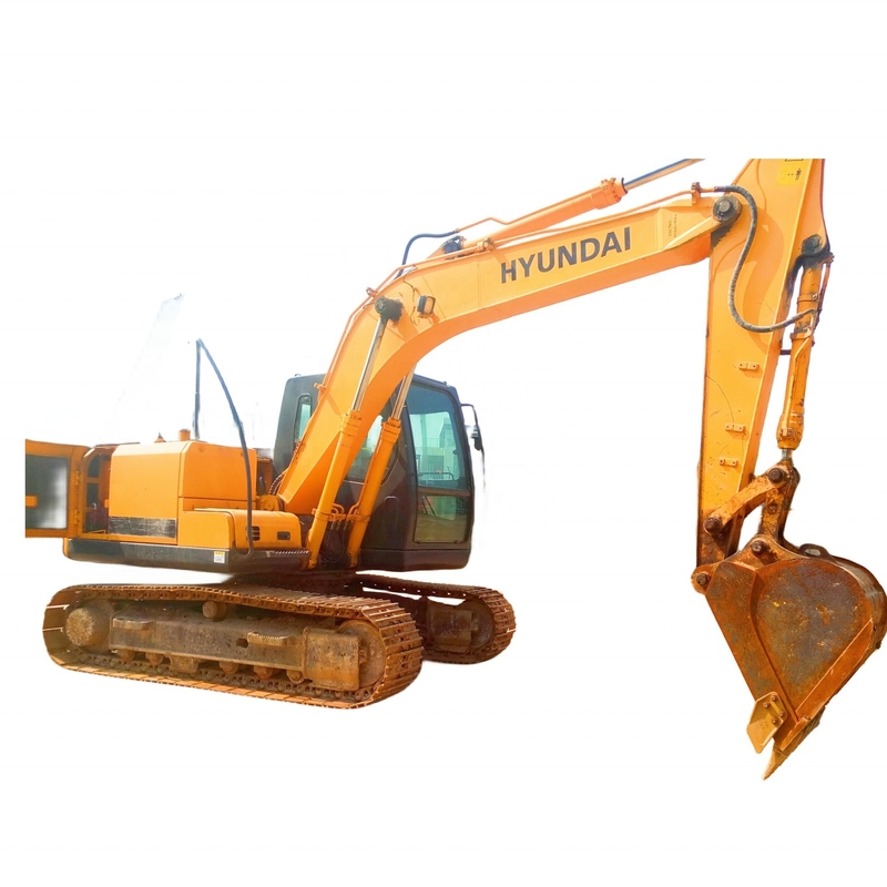 Hyundai 110-7 di seconda mano Escavatore Crawler Escavatore idraulico con capacità di secchio di 0,5 m3