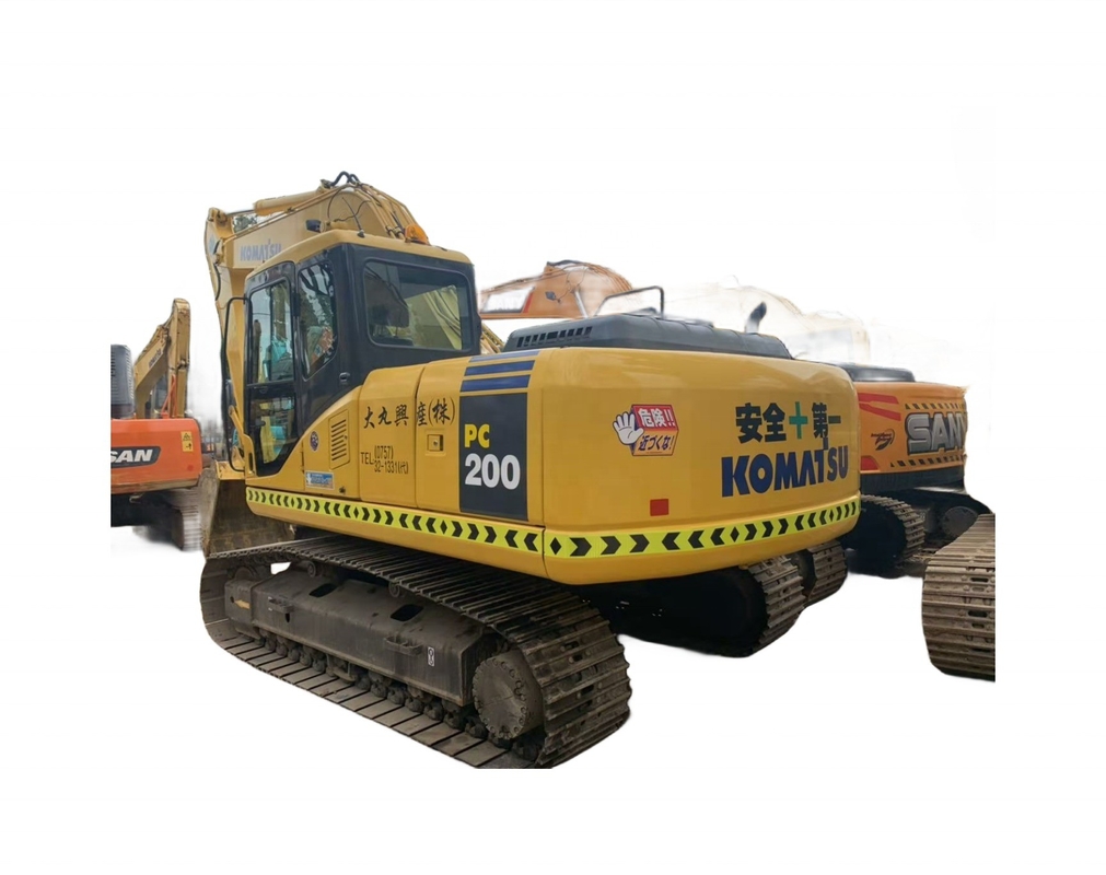Escavatore Komatsu PC200-7 con motore giapponese originale e sistema idraulico avanzato