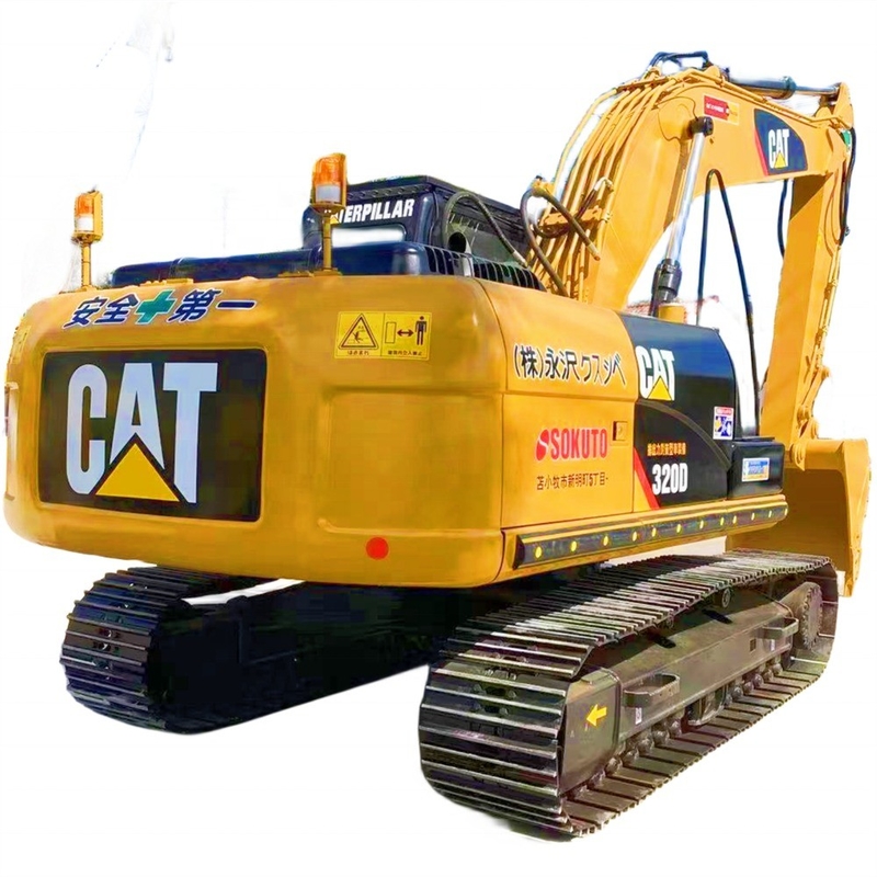 Escavatori di rottame di seconda mano Macchine di scavo di rottame usate CAT 320D Peso 20000 kg