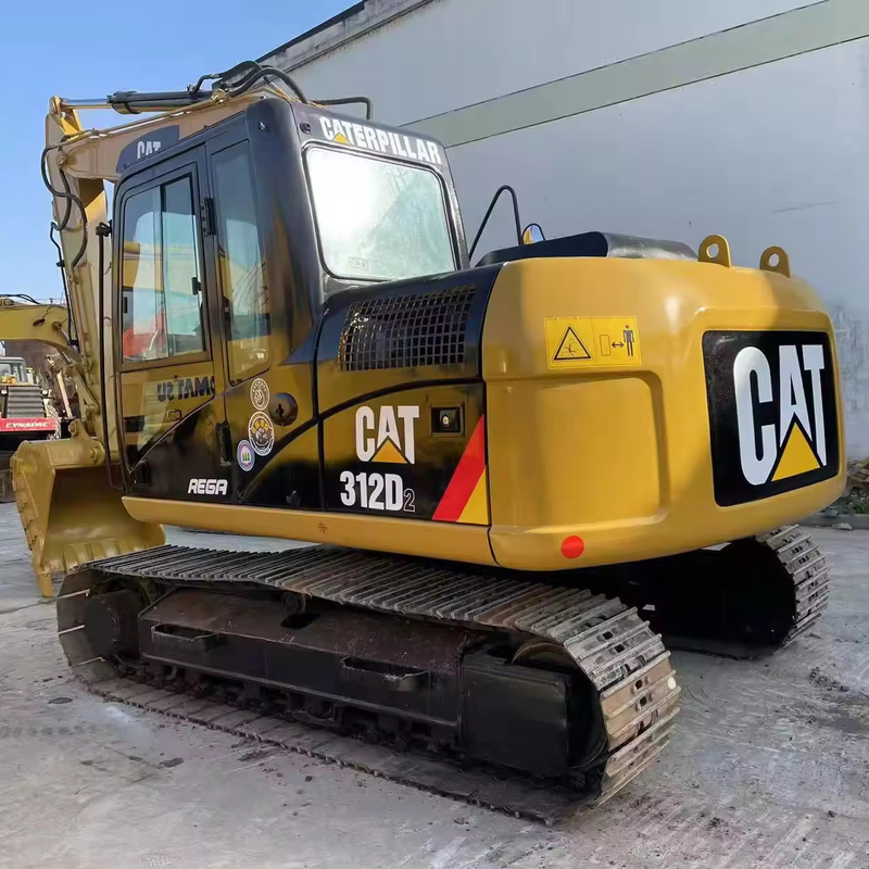 Giappone usata CAT 312D2 Crawler Excavator con 1.1m3 di capacità di secchio e motore originale