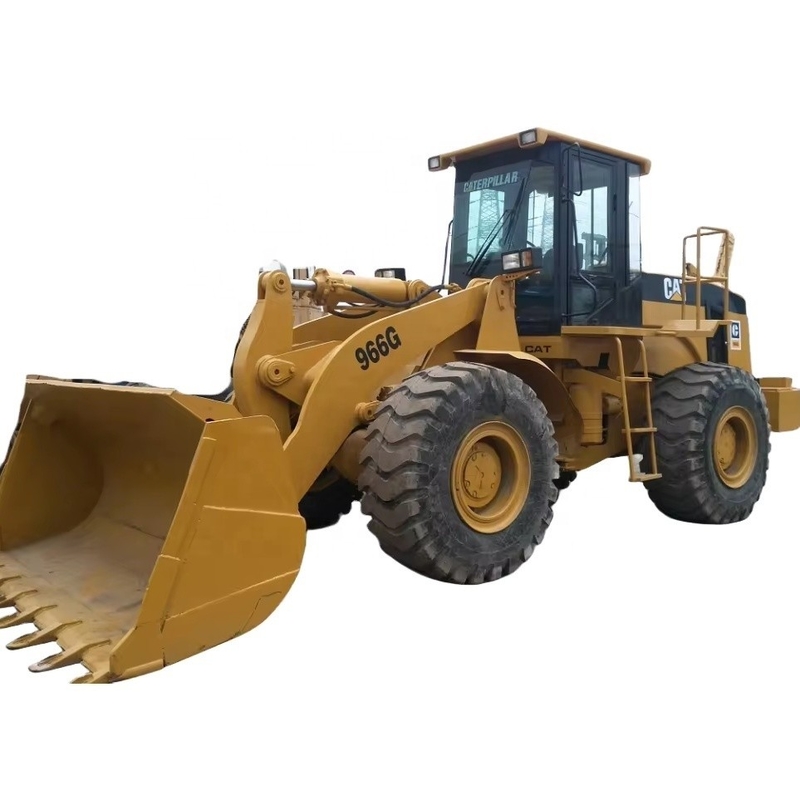 CAT 966G Scavatori usati originali dal Giappone 195KW 15 tonnellate Peso di esercizio Buone condizioni