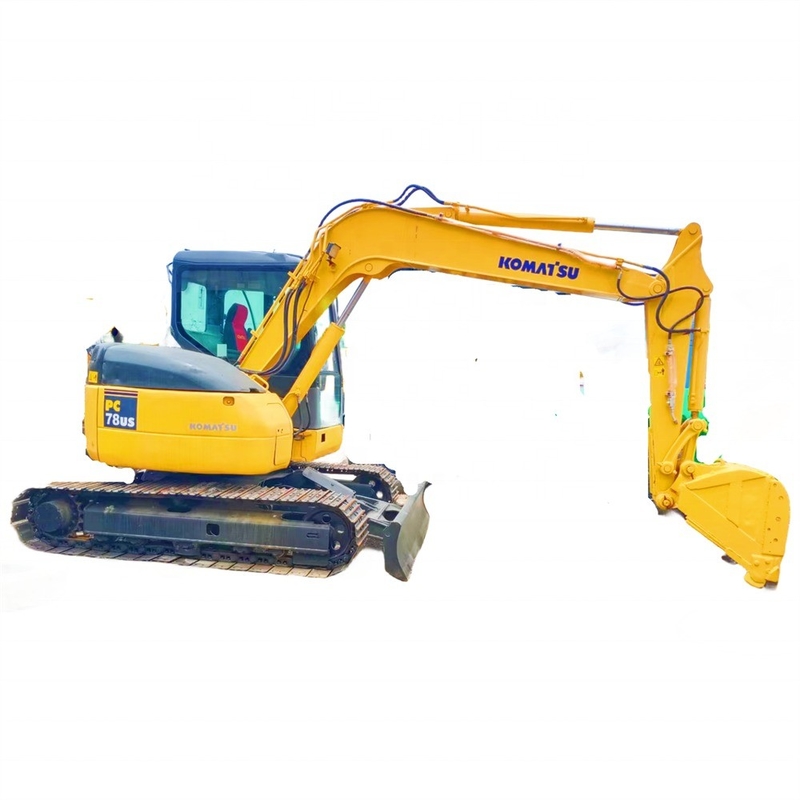 Usato KOMATSU PC78US 7 tonnellate Piccolo scavatore idraulico in buone condizioni