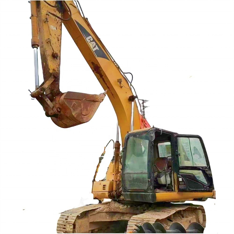 Ottime condizioni di lavoro Escavatore usato Caterpillar 320C con motore CAT originale