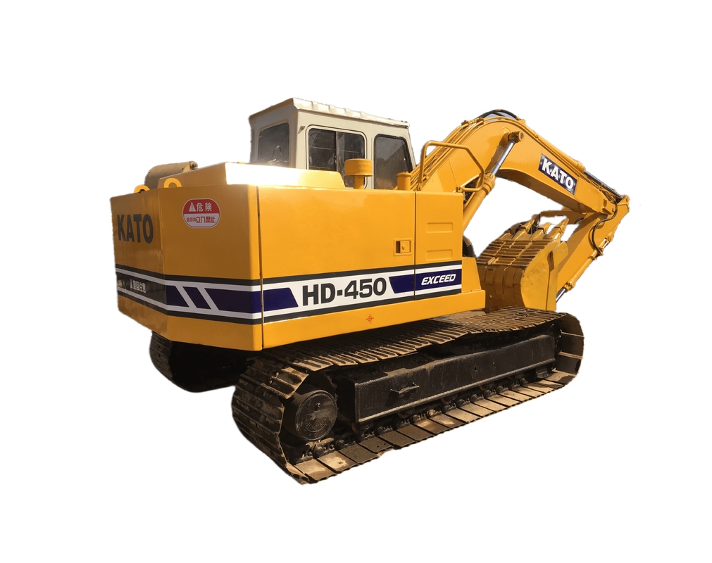 KATO HD-450 Escavatore idraulico con colore originale e macchinari da costruzione