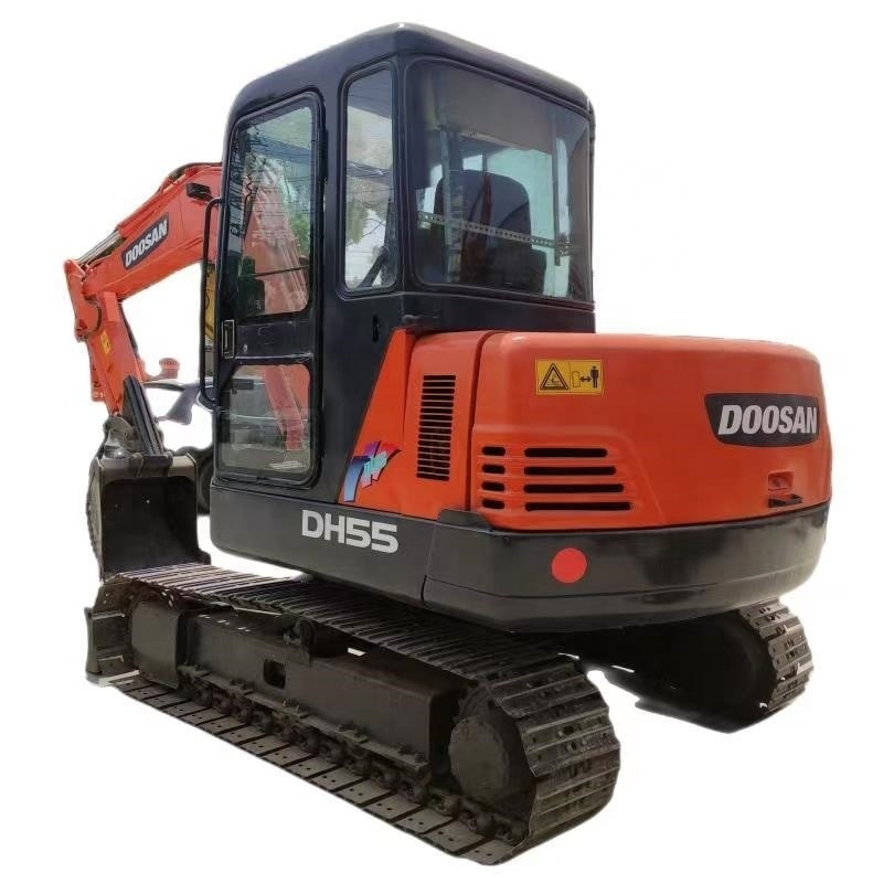 Doosan DH55 Crawler Excavator 5,5 tonnellate colore originale Mini Excavator usato a Shanghai