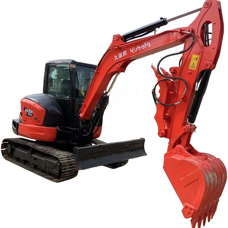 90% Kubota KX165 Escavatore Disegno originale Prodotto in Giappone Peso della macchina 6000 KG