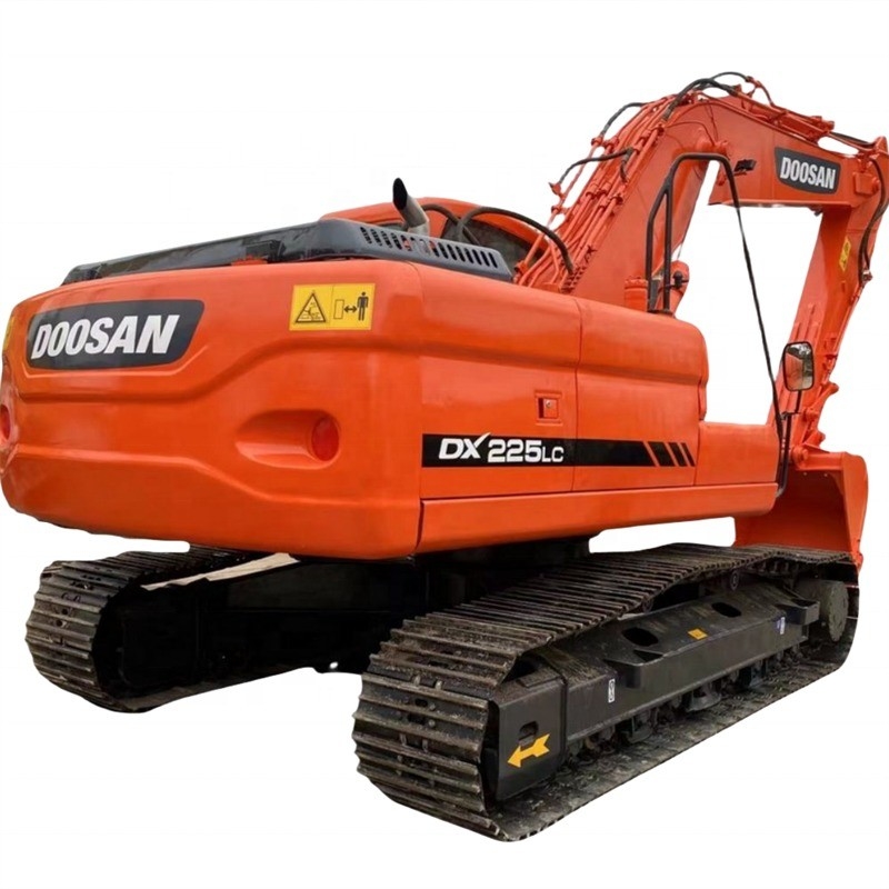 Minore orario di lavoro 0-2000 Escavatore Doosan DX225LC usato per la vostra attività di costruzione