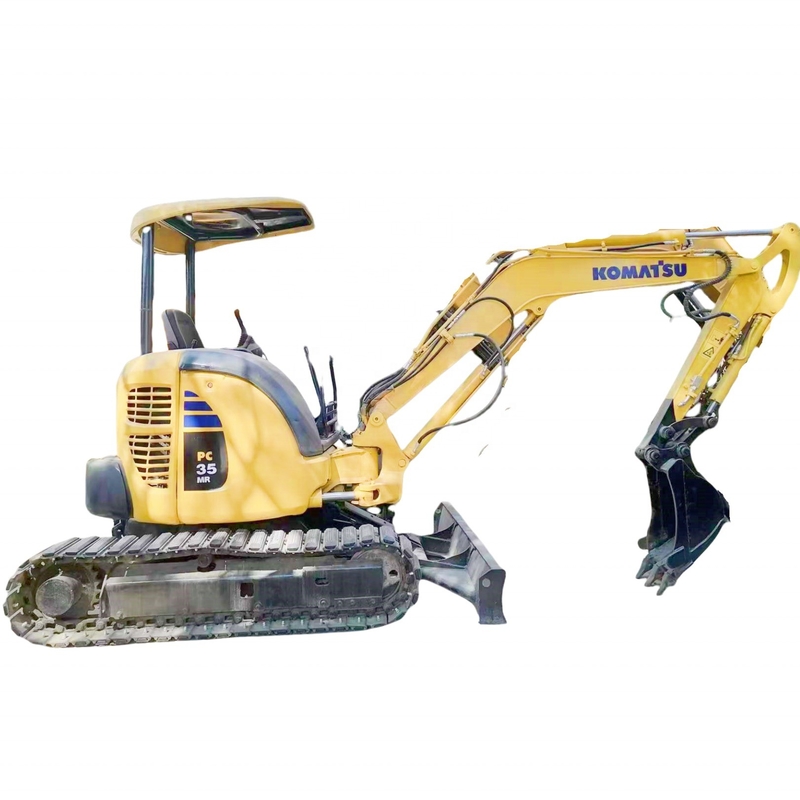 Colore originale Komatsu Pc35MR Boutique Escavatore PC35 di seconda mano in buone condizioni