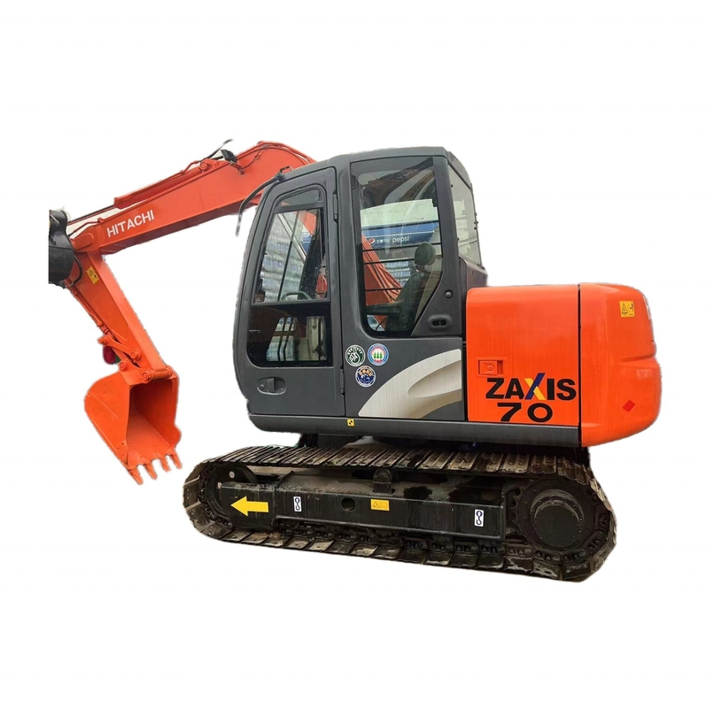 Minime ore di lavoro Importazione di seconda mano dal Giappone HITACHI ZX70 Macchina da costruzione con vantaggi