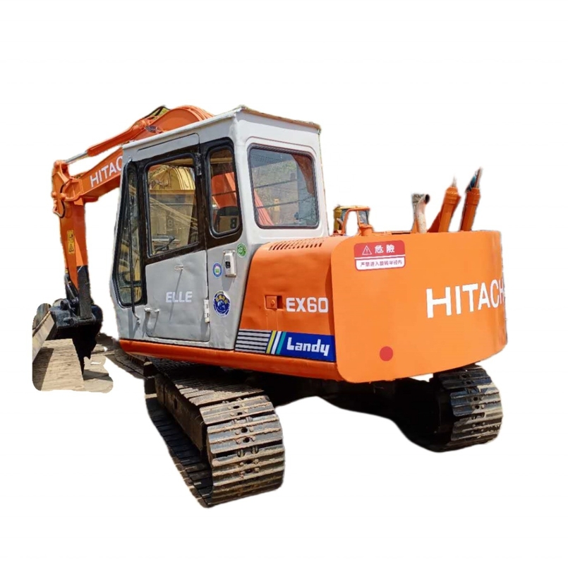Motore Quancai HITACHI EX60 Escavatore 6 tonnellate Escavatrice con capacità di secchio di 0,32m3