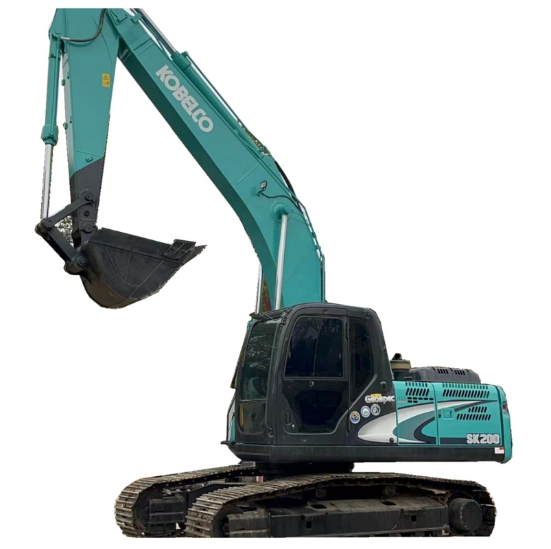 Escavatore KOBELCO SK200 usato con capacità di secchio di 1,1 m3 e peso di 20000 kg a Shanghai