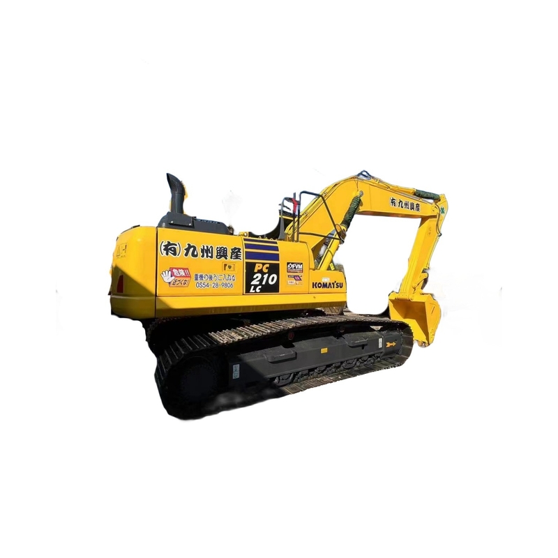 Escavatore di seconda mano KOMATSU PC210-8 in buone condizioni con poche ore di lavoro